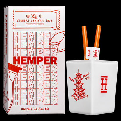 Hemper Chinese Takeout Glass Bong