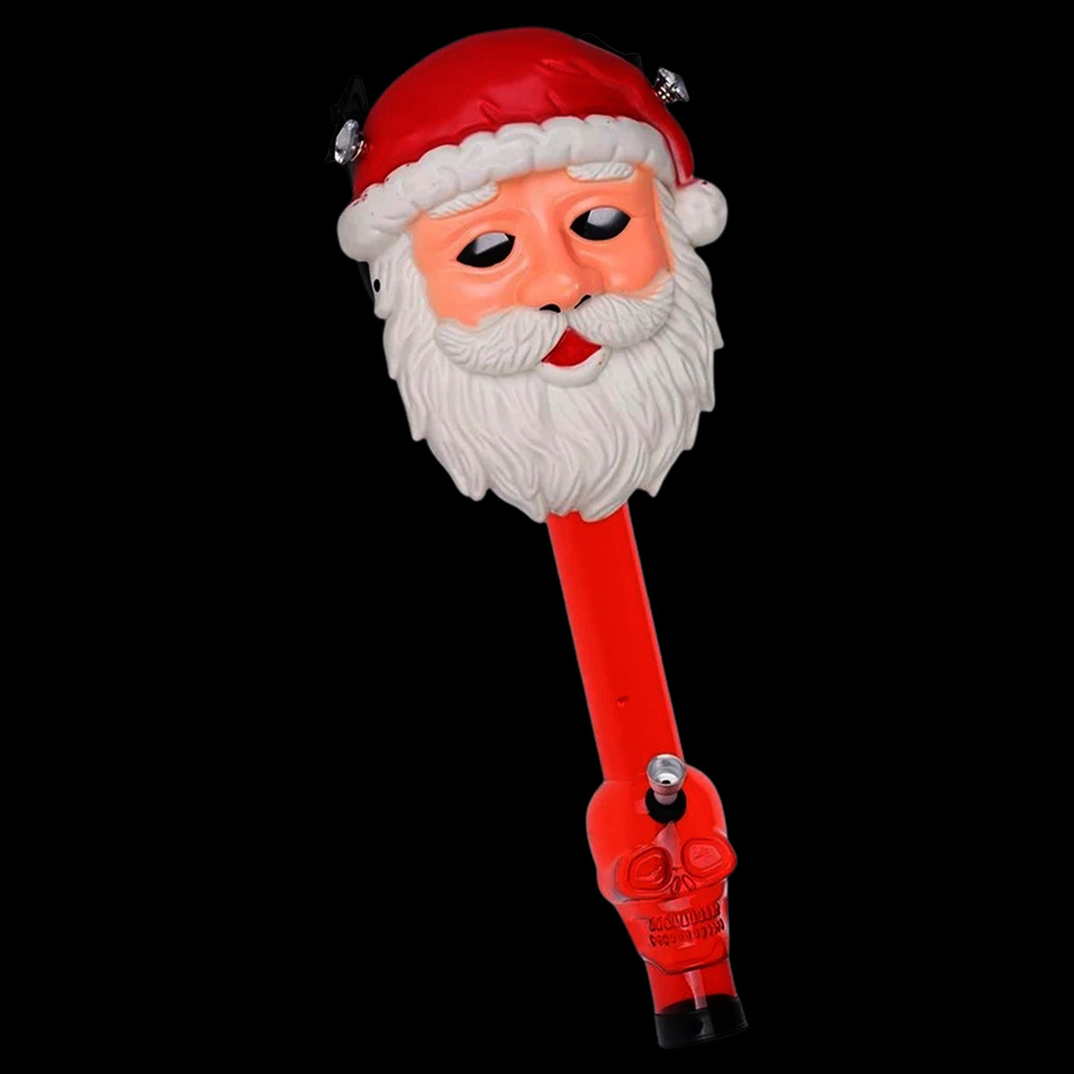 Santa Gas Mask w/ Acyrlic Bong - 10.25"