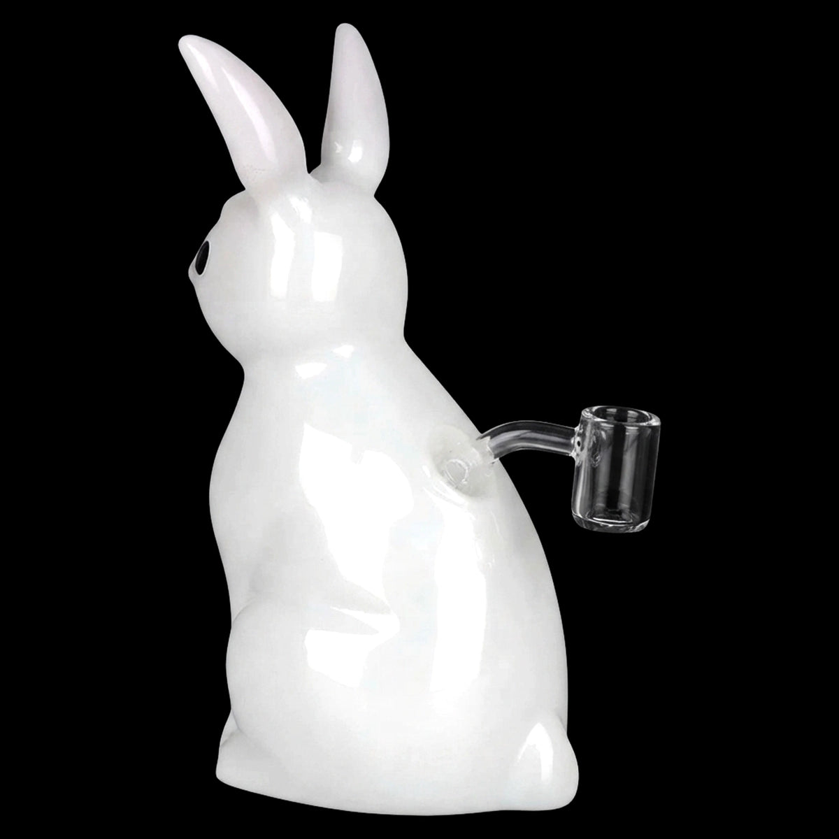 SeshGear White Rabbit Glass Dab Rig - 7.5" / 14mm F