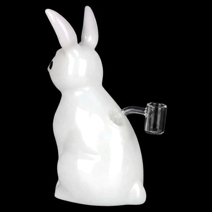 SeshGear White Rabbit Glass Dab Rig - 7.5" / 14mm F