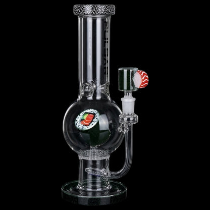 Pulsar Sushi Time Bubble Base Glass Bong - 12.5" / 14mm F