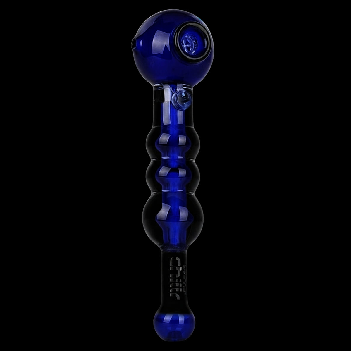 Pulsar Chillr Glycerin Glass Hand Pipe - 7.5" / Blue
