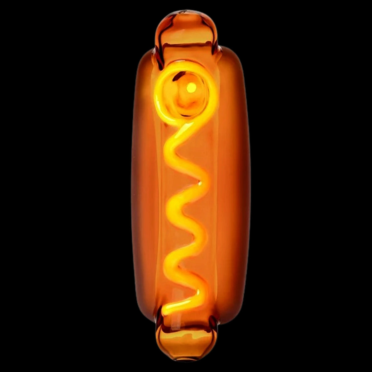 BigFUN! Glizzy (Hot Dog) Glass Pipe