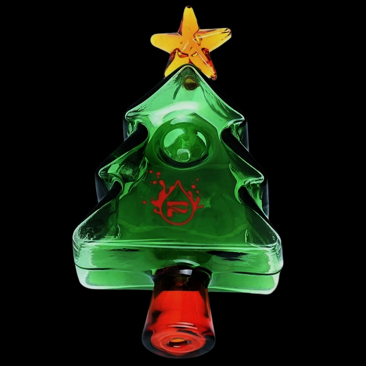Pulsar Holiday Party Tree Glass Hand Pipe - 5"