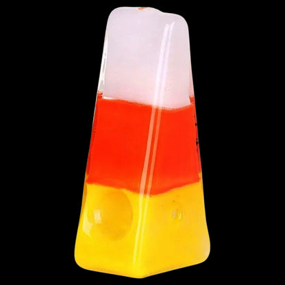 Pulsar Kandy Korn Glass Hand Pipe - 3.9"
