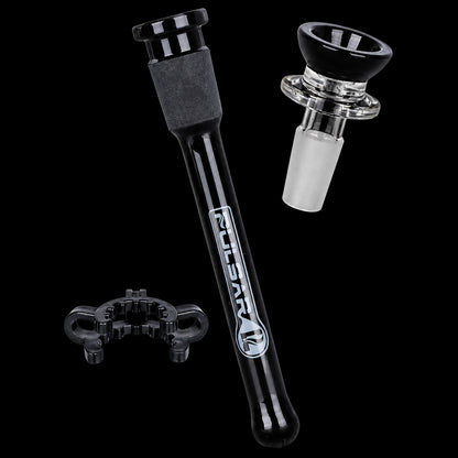 Pulsar Flared Beaker Glass Bong w/ Ice Restriction - 9.75" / 14mm F