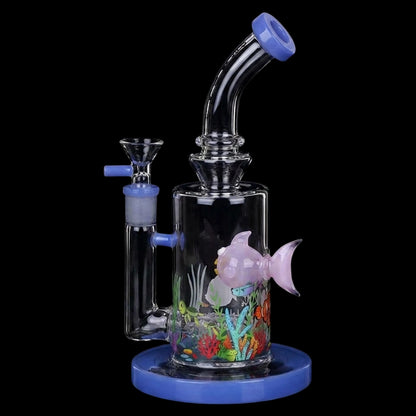 Pulsar Fish Out of Glass Bong - 9" / 14mm F