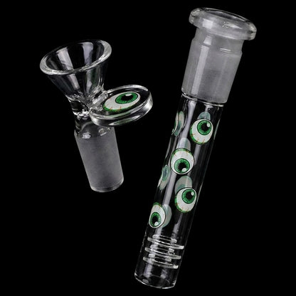 Pulsar Scary Kitty Beaker Glass Water Pipe - 8.5" / 14mm F