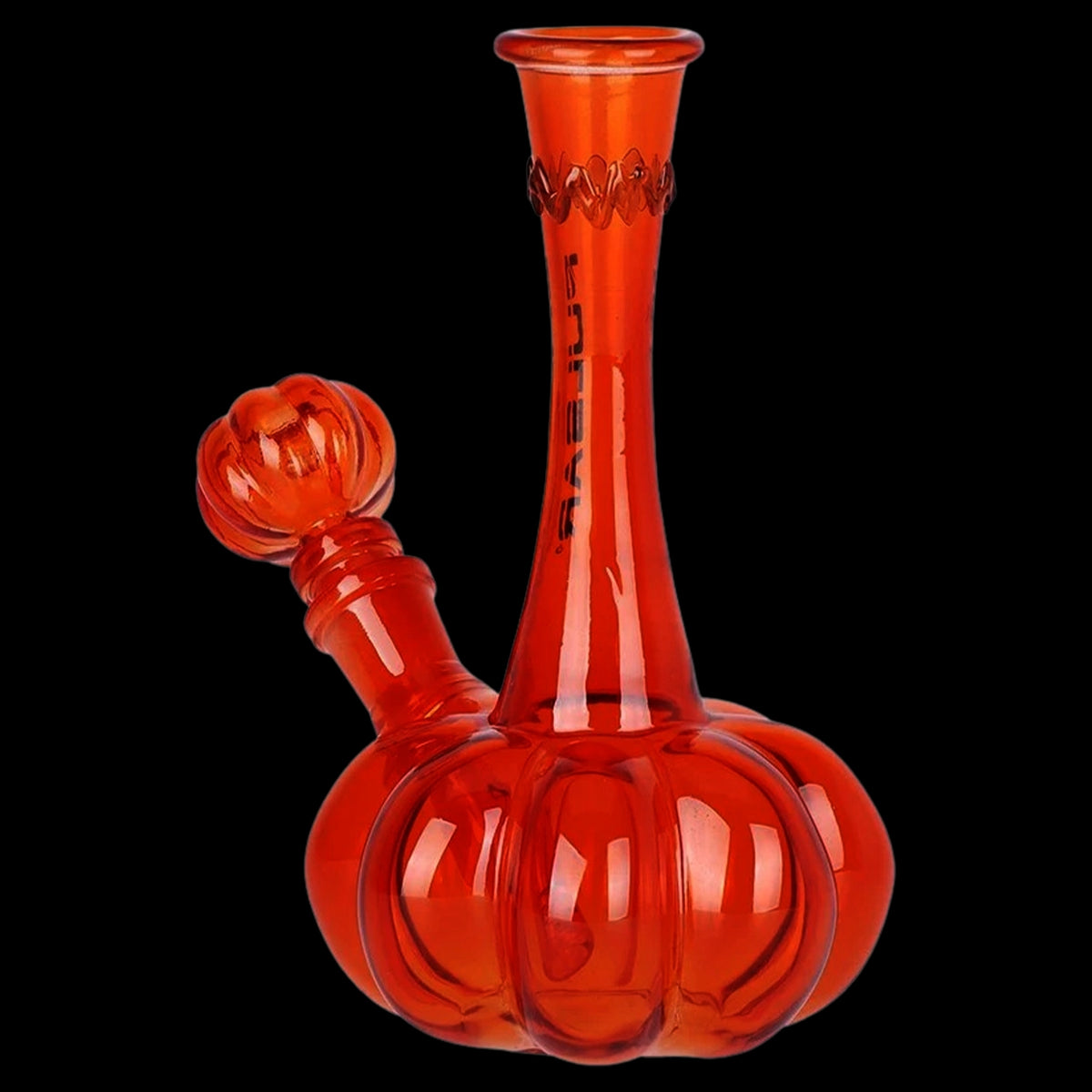 Pulsar Pumpkin Glass Bong - 7.25" / 14mm F