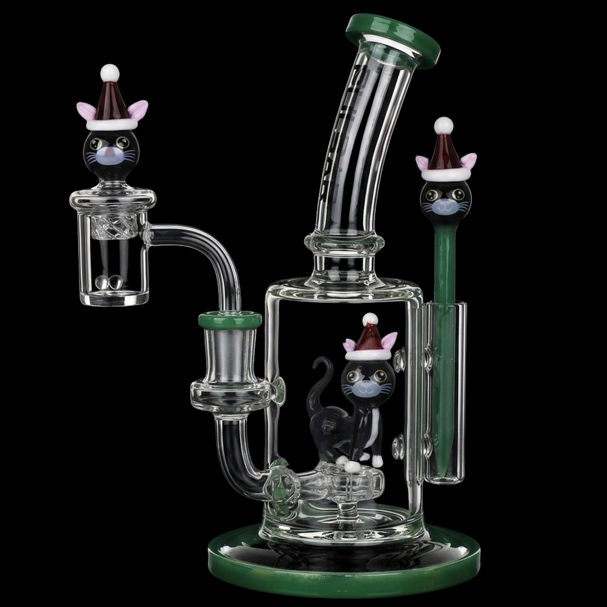 Pulsar Holidaze Series Glass Dab Rig Set | 8.25" | 14mm F