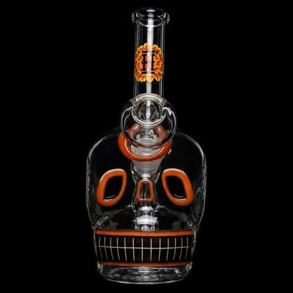 Dia De Los Muertos Skull Bong 6.1"