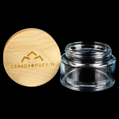 Canada Puffin Jasper Storage Jar