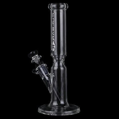 Pulsar Flared Straight Tube Glass Bong w/ Ice Restriction - 9.75" / 14mm F
