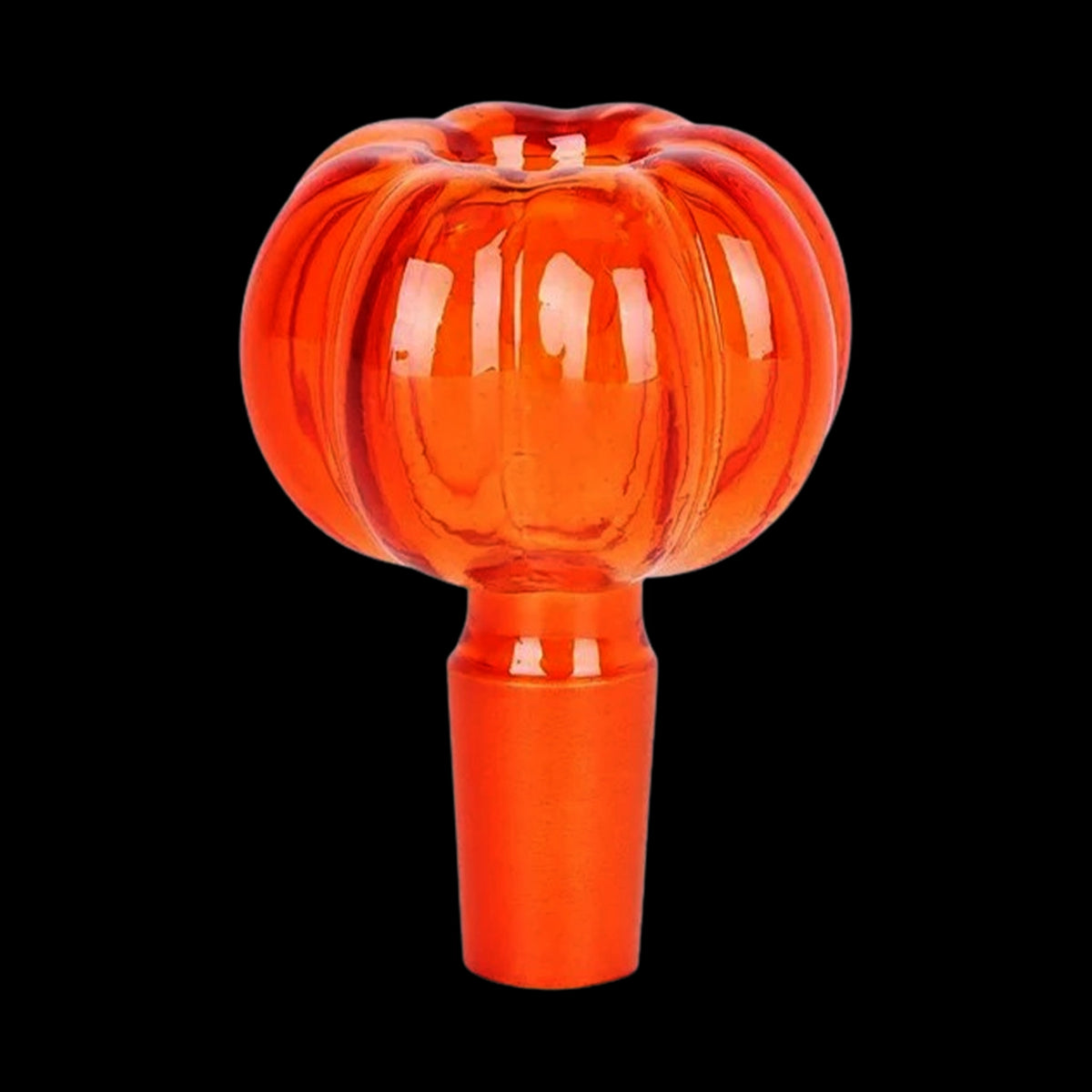 Pulsar Pumpkin Glass Bong - 7.25" / 14mm F