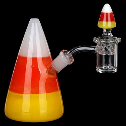 Pulsar Kandy Korn Glass Dab Rig Set - 5" / 14mm F