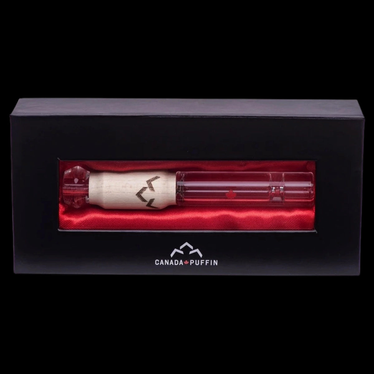 Canada Puffin Northern Lights Taster Pipe and Case Bundle