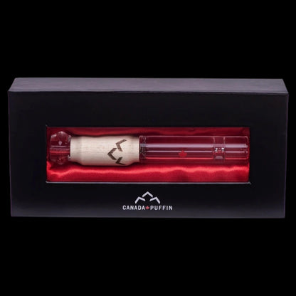 Canada Puffin Northern Lights Taster Pipe and Case Bundle