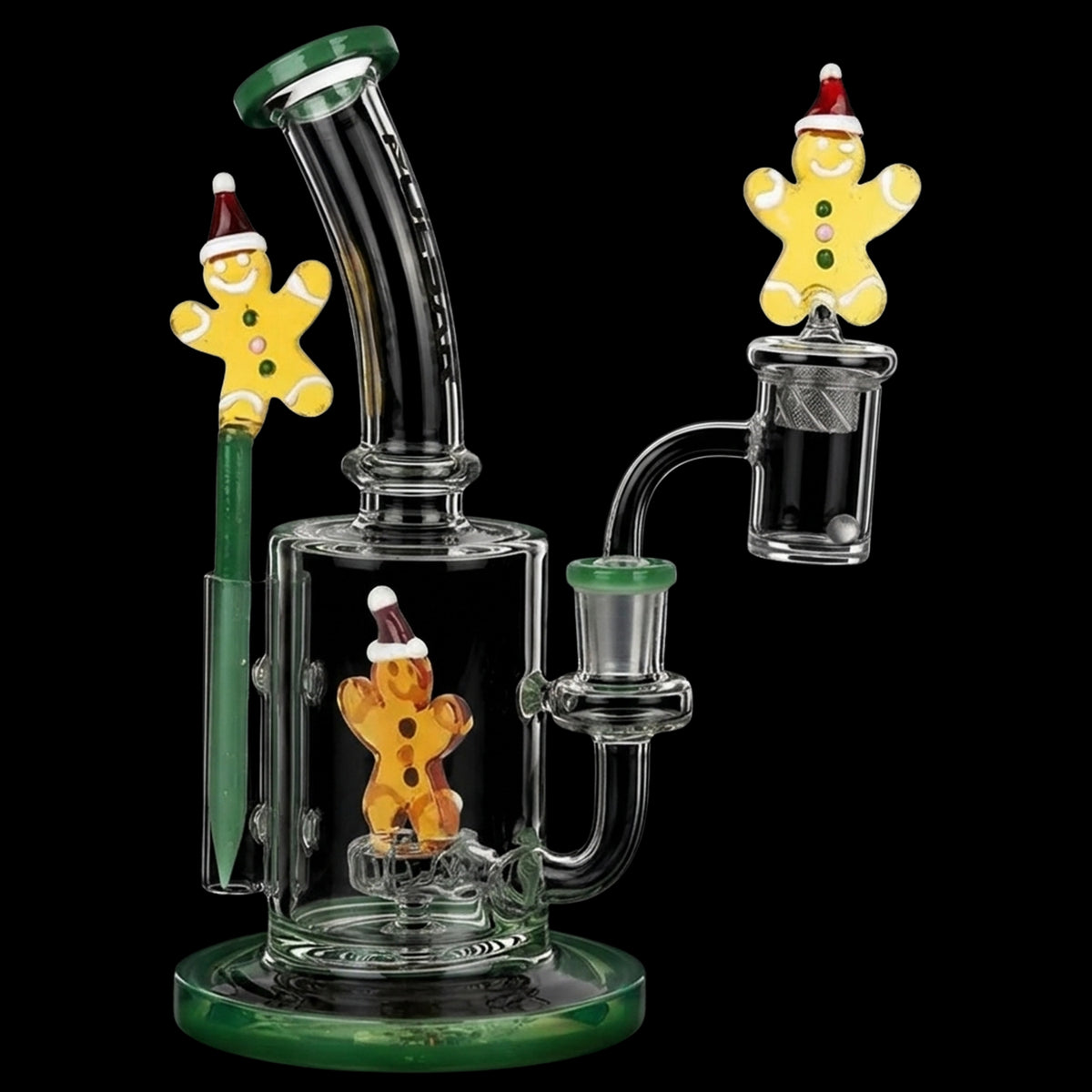 Pulsar Holidaze Series Glass Dab Rig Set | 8.25" | 14mm F
