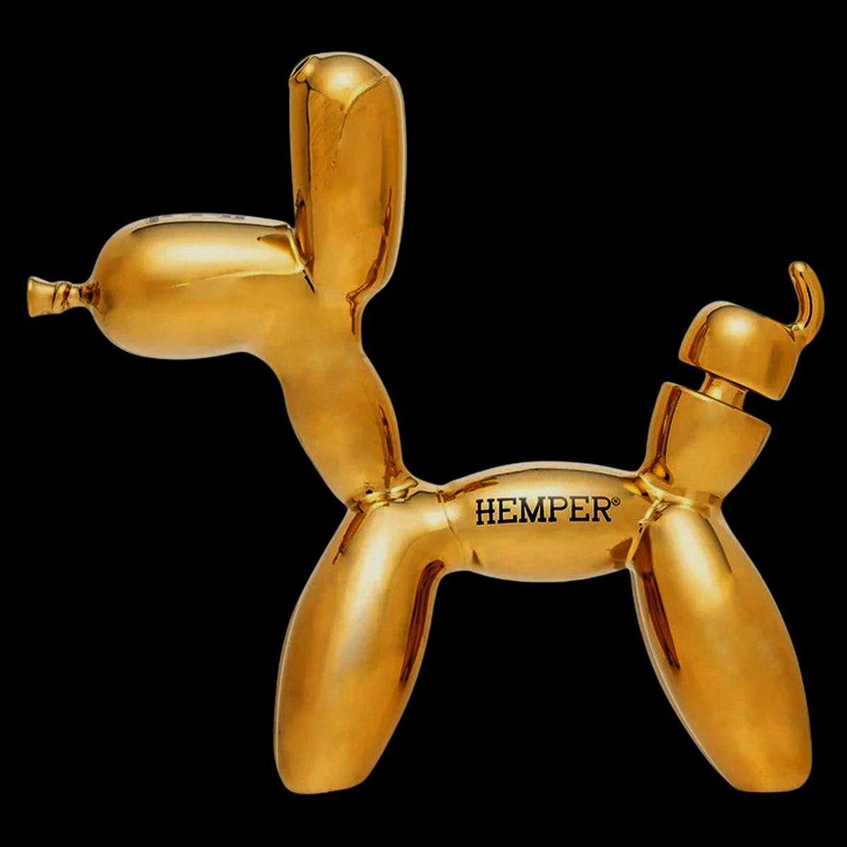 Hemper Balloon Dog Glass Bong