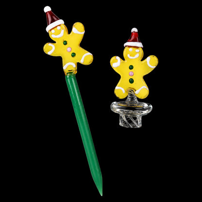 Pulsar Holidaze Series Glass Dab Rig Set | 8.25" | 14mm F