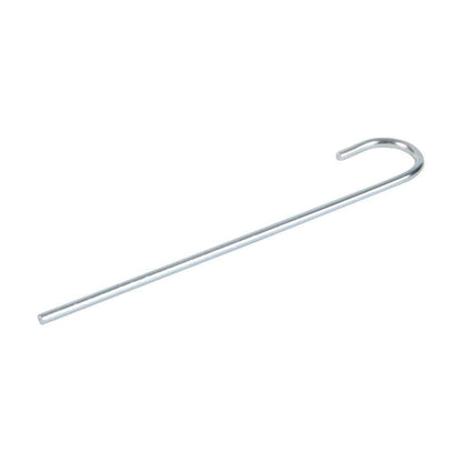 Angled close-up of the slim metal one-hitter rod on a white background from the RYOT Wooden Magnetic Dugout With Matching One Hitter