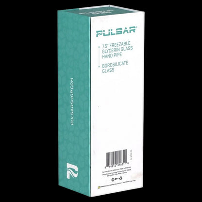 Pulsar Chillr Glycerin Glass Hand Pipe - 7.5" / Blue