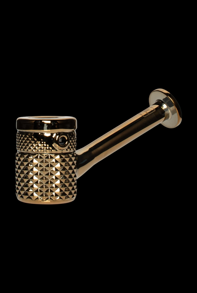 Twenties Collection Hand Pipe | Gold