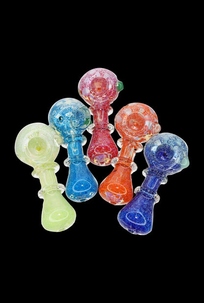 Smoke Cartel Colourful Spoon with Grips Pipe