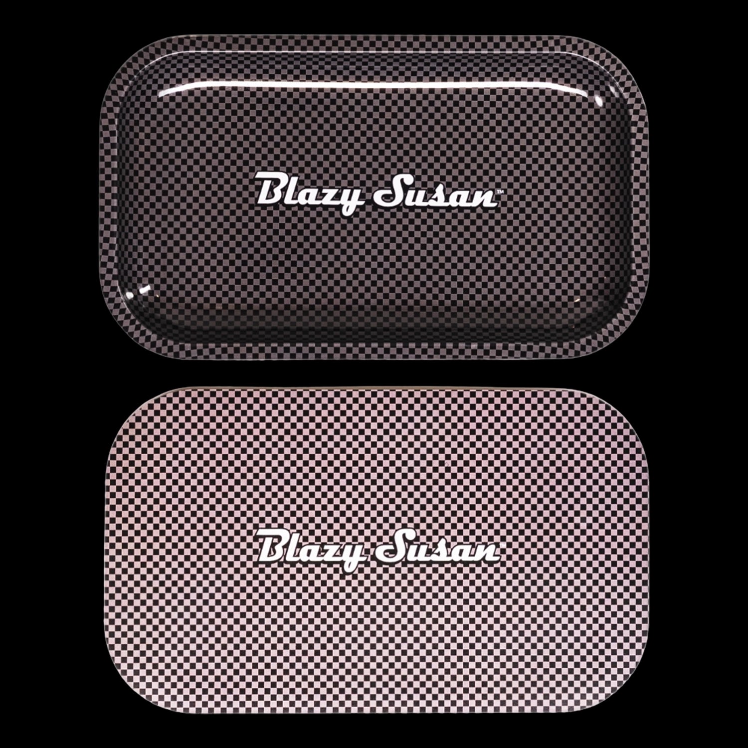 Blazy Susan Metal Rolling Tray