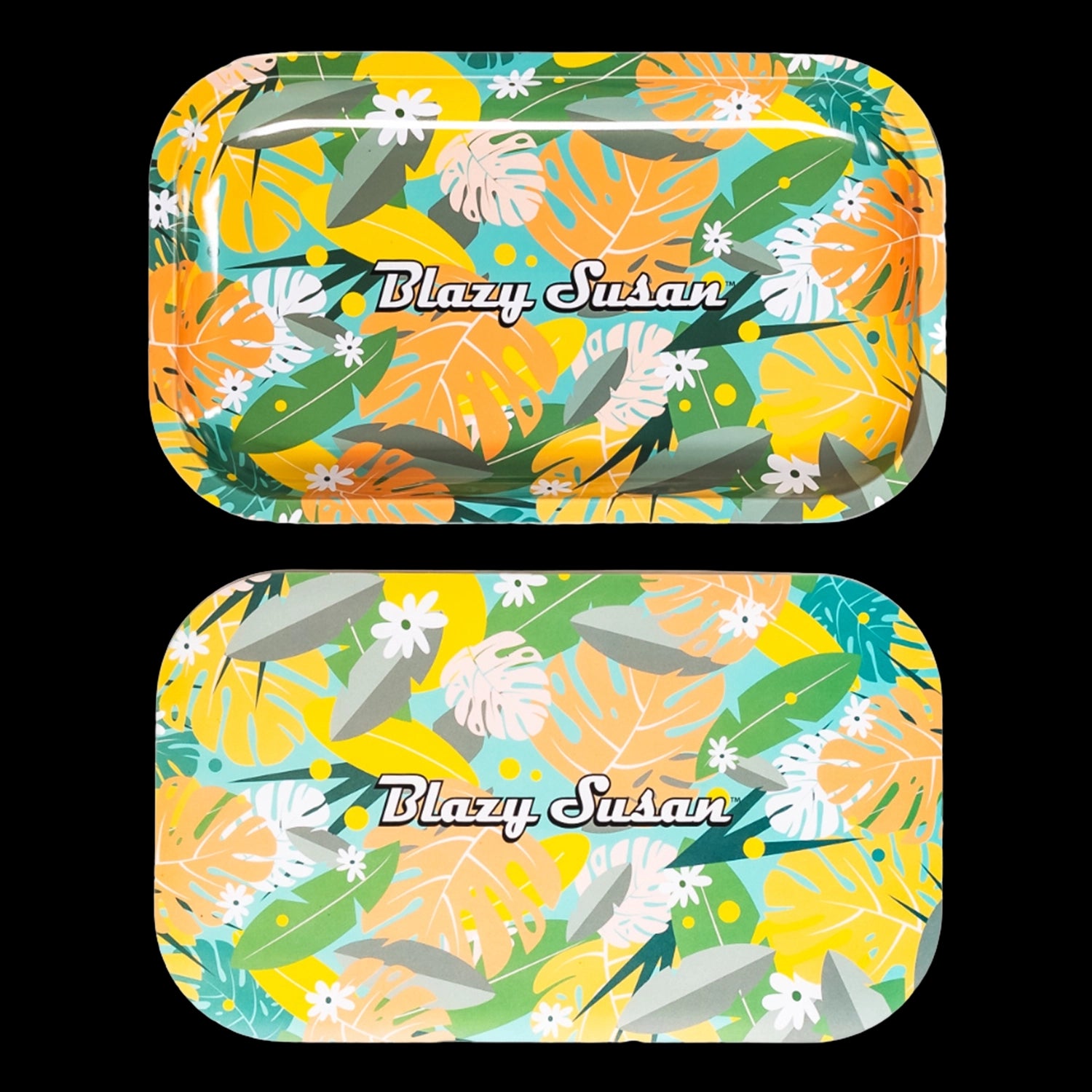 Blazy Susan Metal Rolling Tray