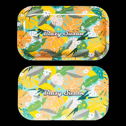 Blazy Susan Metal Rolling Tray