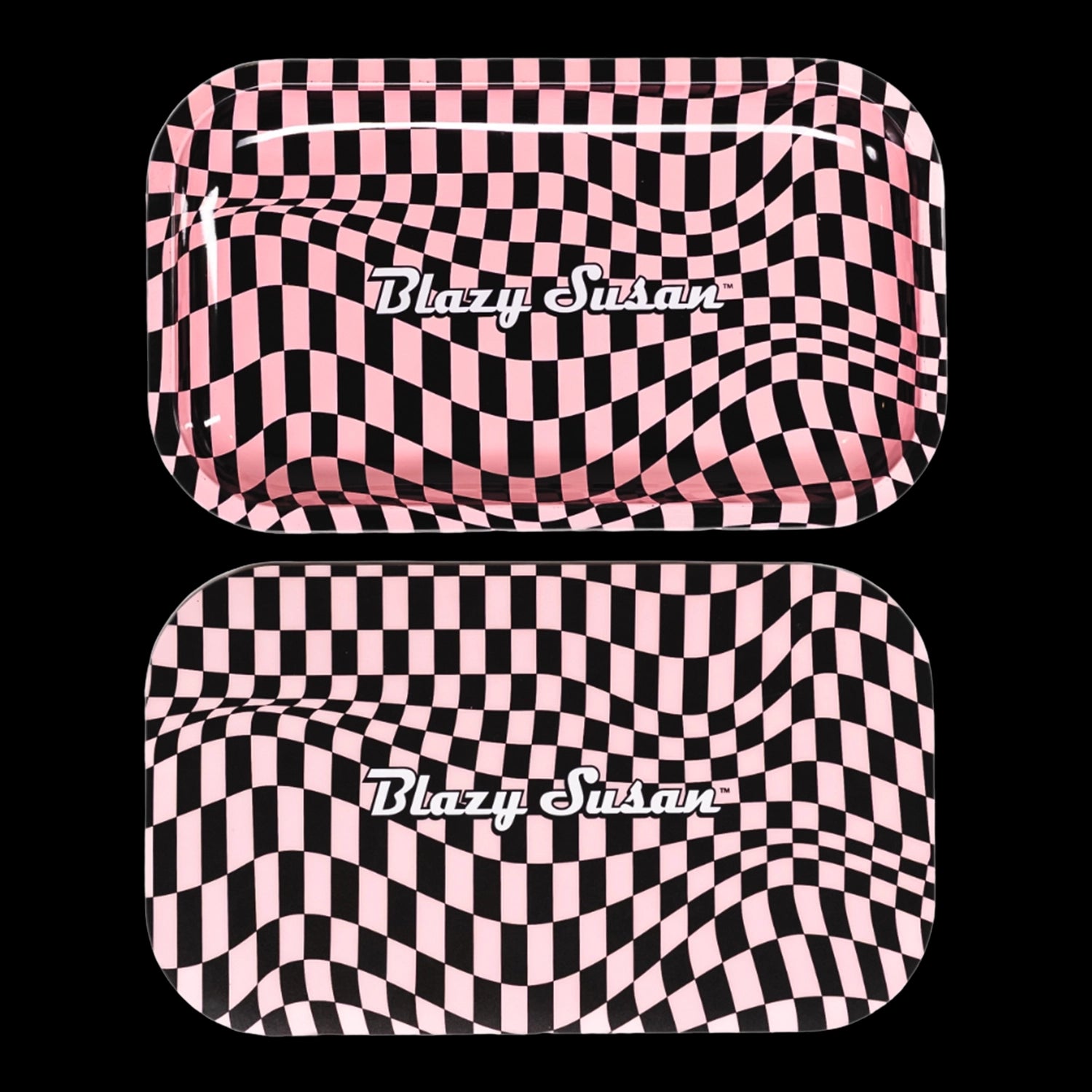 Blazy Susan Metal Rolling Tray