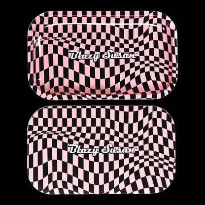 Blazy Susan Metal Rolling Tray