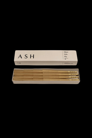 Ash Organic Pre-rolled Cones - 32 Piece/Pack - Ash Organic Pre-rolled Cones - 32 Piece/Pack