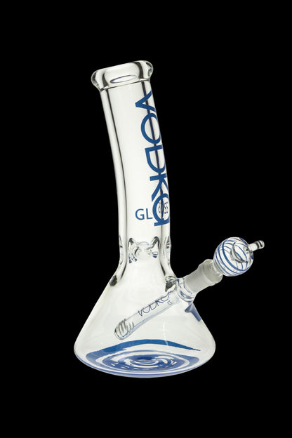Vodka Glass Bent Neck Beaker Bong