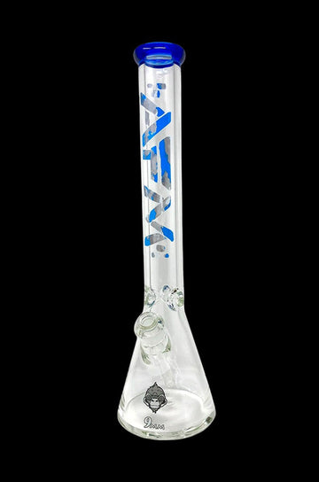 AFM Glass Sky 9mm Glass Beaker Bong - AFM Glass Sky 9mm Glass Beaker Bong