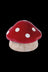 Fujima Red Mushroom Covered Ashtray - Fujima Red Mushroom Covered Ashtray