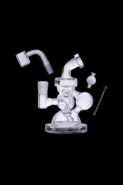 Goody Glass Atom Mini Dab Rig 4-Piece Kit