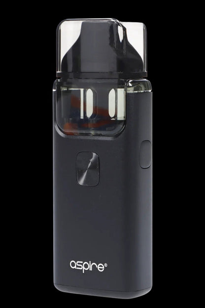 Black Aspire Breeze vape device with a clear, partially-filled cartridge.