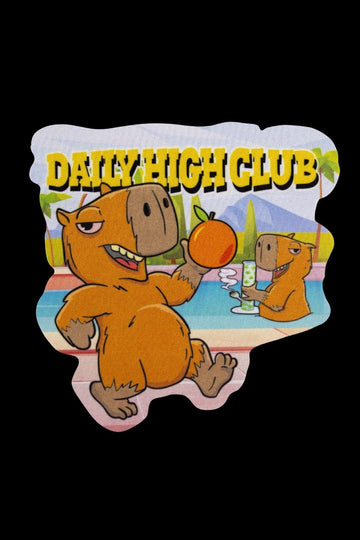 Daily High Club Capybara Dab Mat - Daily High Club Capybara Dab Mat
