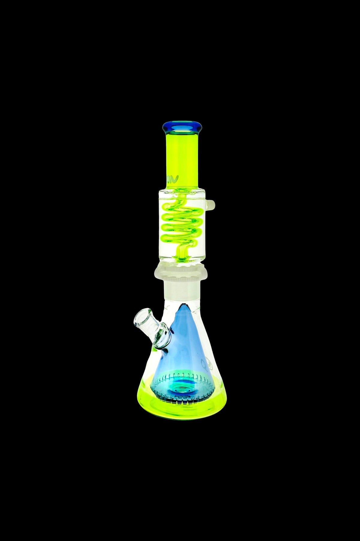 MAV Glass Os90 Pyramid Beaker Coil System - Ooze