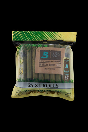 King Palm XL Natural Pre Roll Palm Leaf Tubes - 25 Pack - King Palm XL Natural Pre Roll Palm Leaf Tubes - 25 Pack