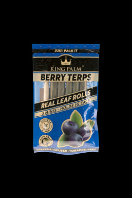 King Palm Berry Terps Mini Flavor Pre Rolled Leaf Tubes - 5 Pack