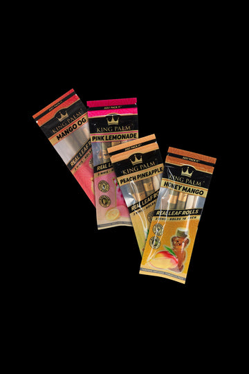 King Palm Flavor Mini Pre Rolled Leaf Tubes - Combo Pack - King Palm Flavor Mini Pre Rolled Leaf Tubes - Combo Pack