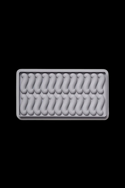 Silicone preroll tray with twelve slots.