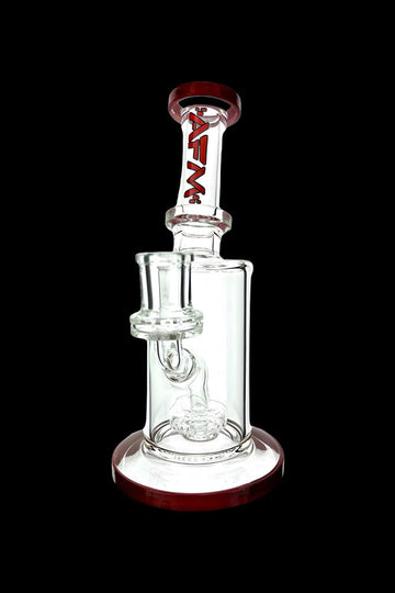 AFM Glass Puck Clear Glass Mini Water Pipe - AFM Glass Puck Clear Glass Mini Water Pipe