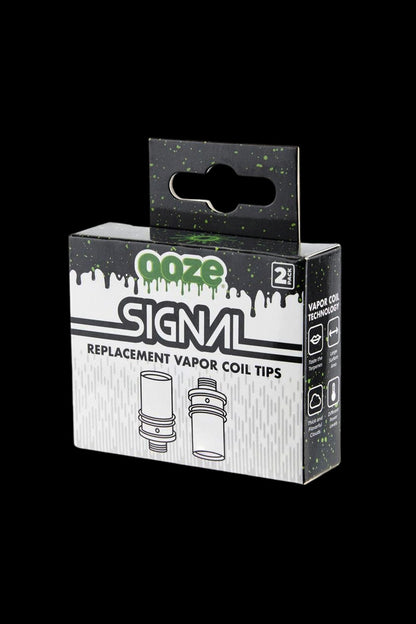 Package of Ooze Signal replacement vapor coil tips.