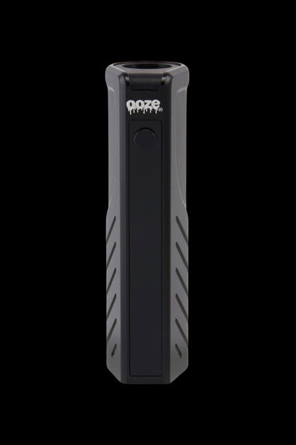 Black and gray electronic dab rig with "ooze" branding.