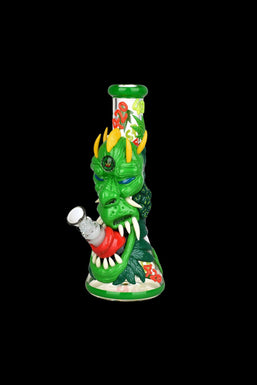 420 Dragon Glow in the Dark Beaker Water Pipe