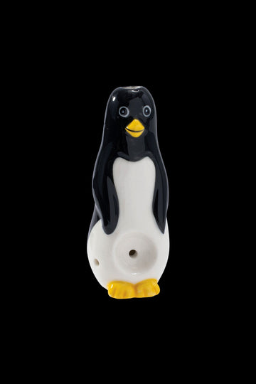 Wacky Bowlz Penguin Ceramic Pipe - Wacky Bowlz Penguin Ceramic Pipe